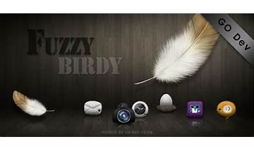 Fuzzy Birdy GOLauncher EX Theme for Android - Download the APK from Habererciyes